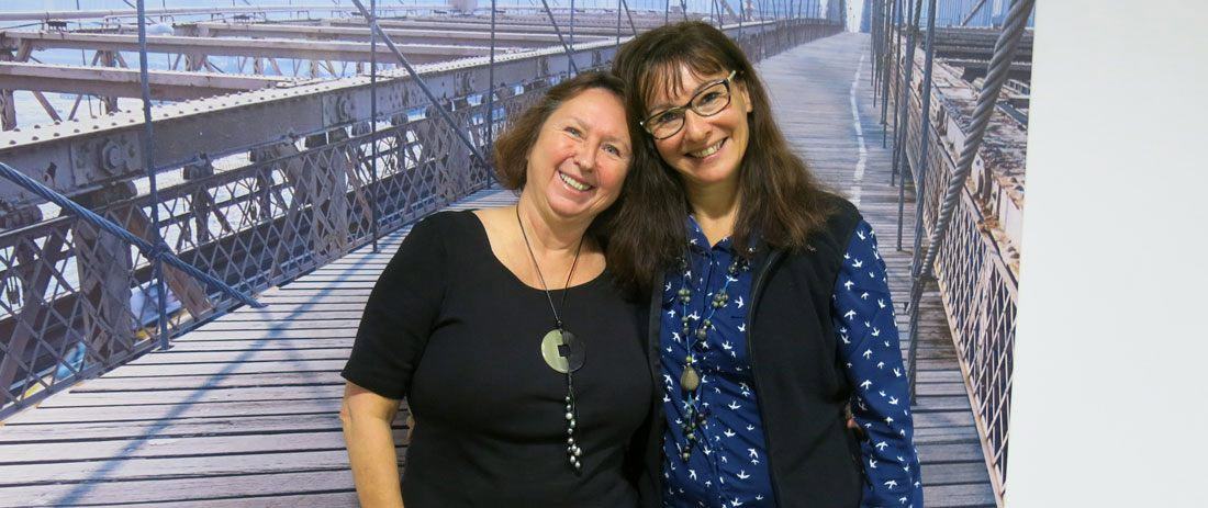 Marie-Hélène Garric et Isabelle David experte et fondatrice de l'AMO